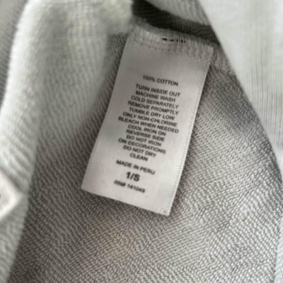 FreeCity ARTISTS WANTED SUPER SYMPHONIC COLOR free city Hoodie size 1 S NWOT - Picture 4 of 10